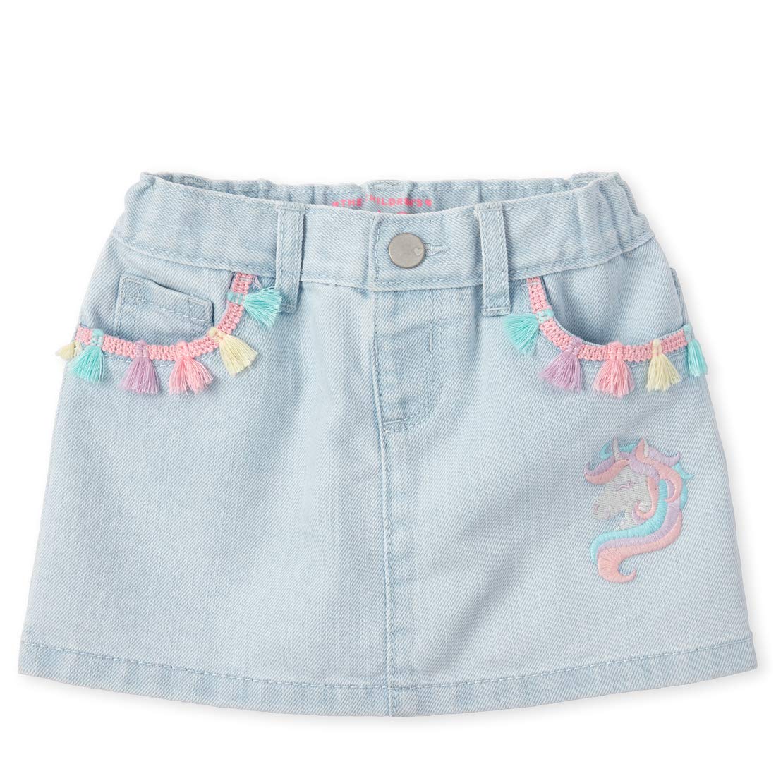 children's place denim skirt