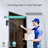 BOIFUN 2K Wireless Video Doorbell Camera No Monthly Fee Alexa Night Vision view 5