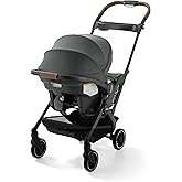 Graco Gomax Next Gen Travel System, Car Seat Stroller Combo, Rear Facing Infant Car Seat, Compact Stroller for Travel
