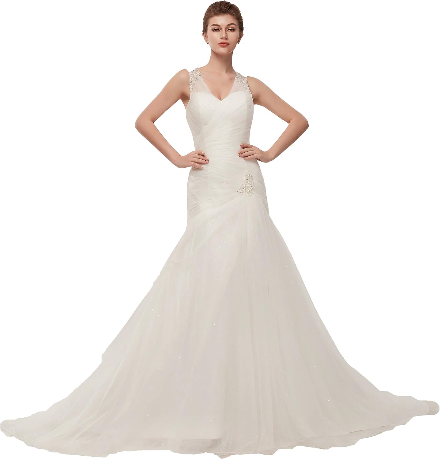 simple maxi wedding dress