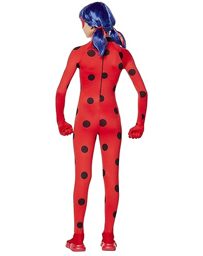 Spirit Halloween Miraculous Lady Bug Kids Jumpsuit Costume