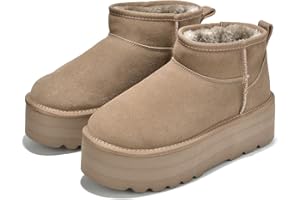 Project Cloud 100% Genuine Leather Ankle Boots for Women - Anti-Slip Memory Foam Insole Womens Boots - Lightweight Winter Womens Shoes, Ankle Booties for Women (Huggy)