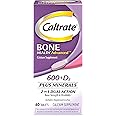Caltrate 600+D3 Plus Minerals Calcium and Vitamin D Supplement Tablets, Bone Health and Mineral Supplement for Adults - 60 Count