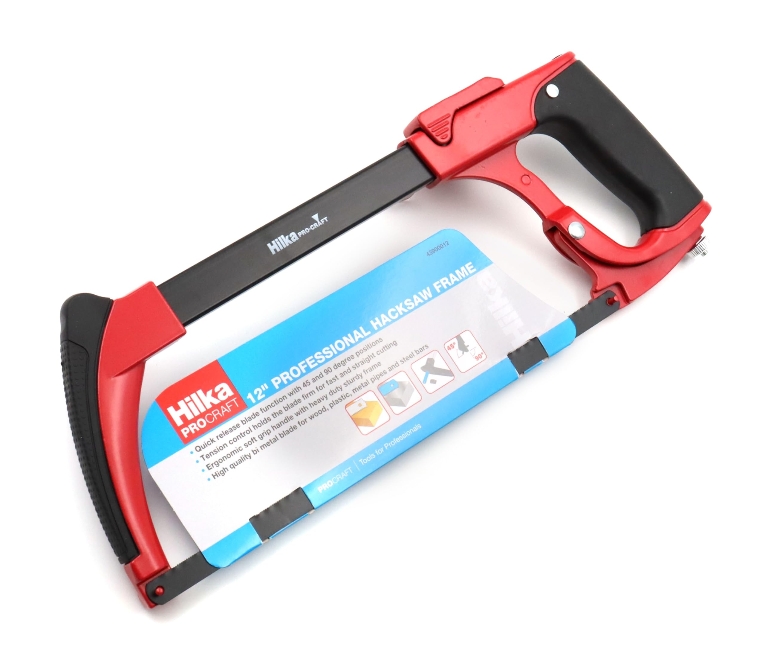 Hilka 43900012 12" Professional Hacksaw Frame