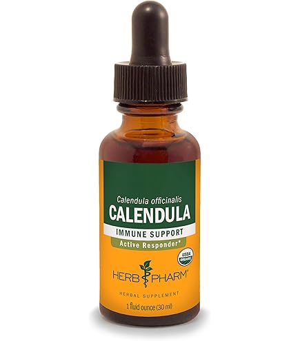 Amazon.com: Herb Pharm Certified Organic Calendula Oil - 4 Ounce