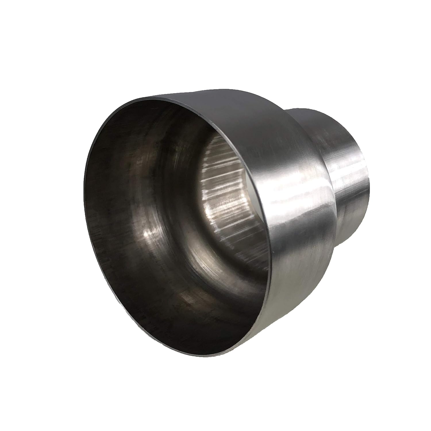 Universal Stainless Steel T201 Exhaust Piping Reducer 3" to 4" Automotive