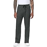 SEVEGO Tall Mens 34"/36"/38" Inseam Fleece Lined Winter Sweatpants Zipper Pocket Warm Extra Long Joggers Workout Pants