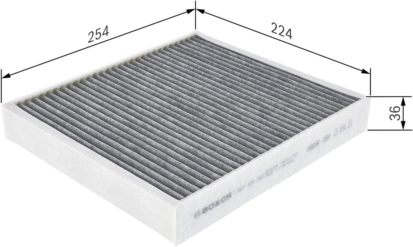 Bosch M5002 Standard Cabin Filter, Replacement Filter - Filters Pollen and Dust for Cleaner Air Inside the Vehicle - Image 3