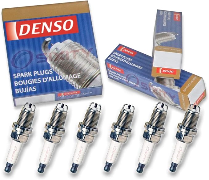 6 pc Denso Standard Spark Plug for Lexus GS300 3.0L L6 1998