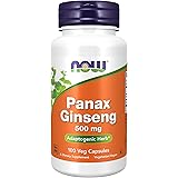 NOW Supplements, Panax Ginseng 500 mg, 100 Capsules