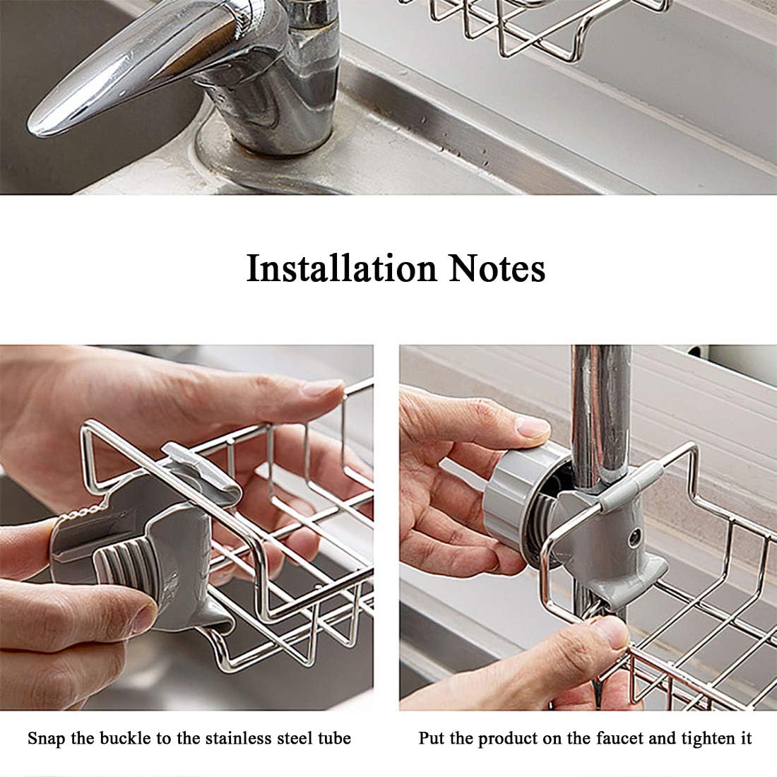 Amazon Com Mqupin Kitchen Bathroom Stainless Steel Faucet Soap