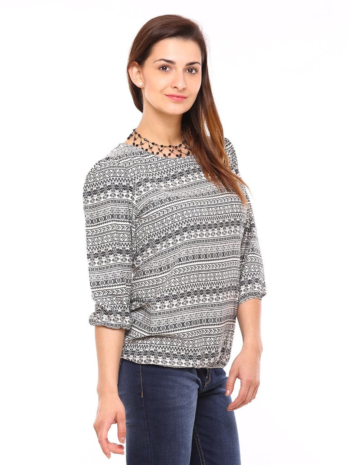 vvoguish women's regular fit cotton top