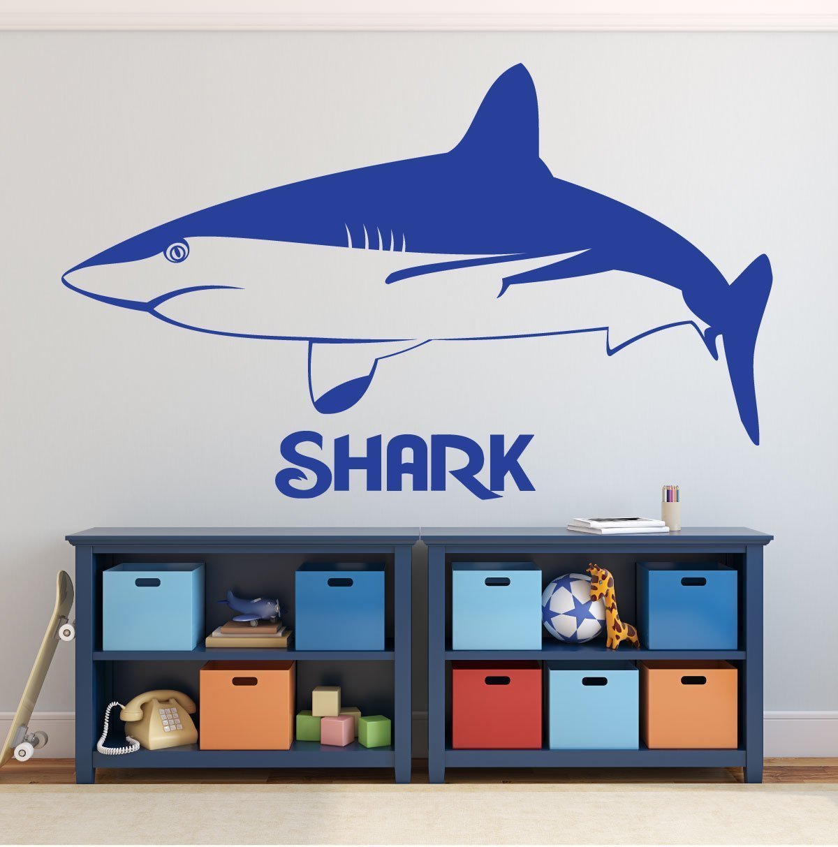 Amazon Com Shark Wall Decal Vinyl Sticker Art For Home