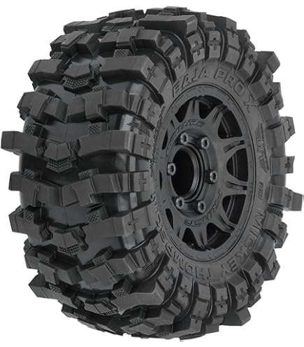 Amazon.com: Pro-Line Racing Masher 2.8 MTD Raid Black 6x30 F/R