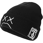 NNCEVM Fashion Beanie for Men Beanies Women,Warm Winter Hats for Men Embroidery Unisex Knit Hat Skull Cap
