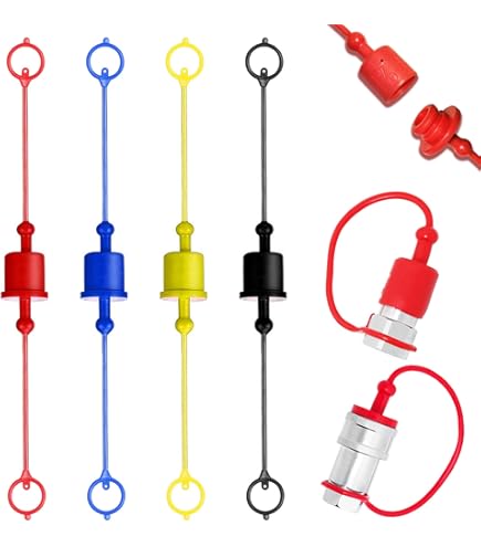 Hydraulic Coupler Dust Cap Plug Set 1/2 ISO-B,CEKER
