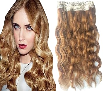 Remeehi Halo Invisible Wire Hair Extensions Bady Wavy Curl Hidden