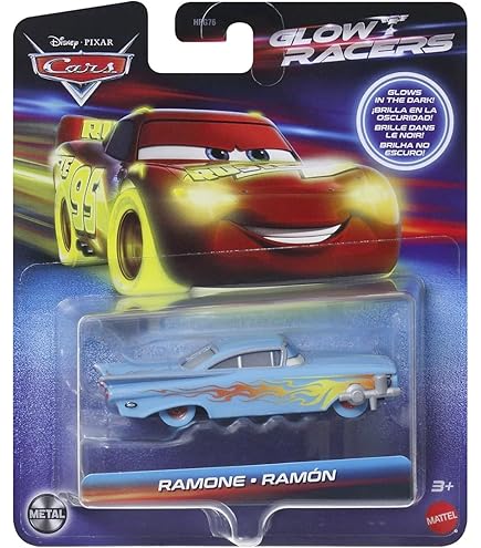 Amazon.com: Disney Cars Glow Racers Fillmore 1:55 Scale Diecast