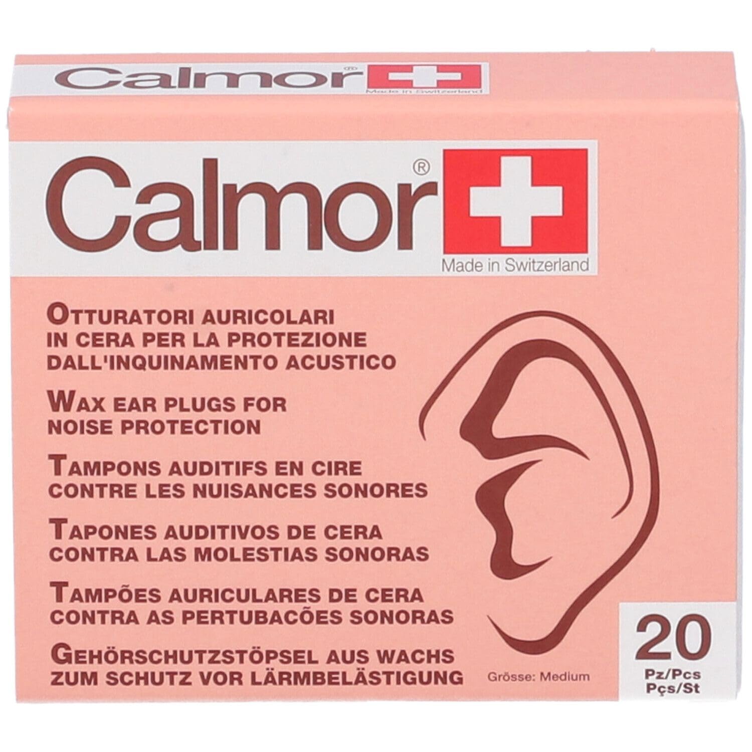 Artsana Calmor Wax Hearing Pads 20 Pieces