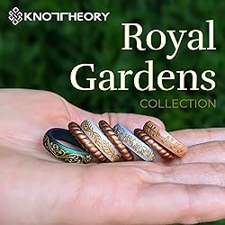 Knot Theory Filigree Silicone Ring - RoseGold with