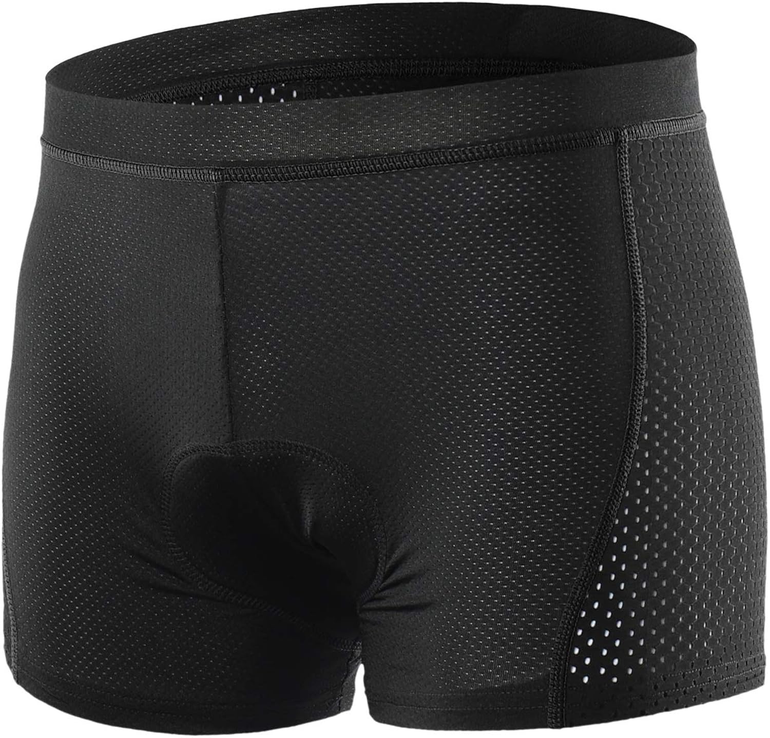 ARSUXEO Men's Gel Padded Cycling Underwear MTB Bike Bicycle Compression Shorts 001C: Clothing
