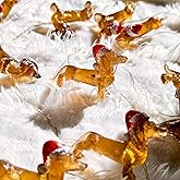 Dachshund Christmas String Lights 10ft with Remote Timer, Indoor/Outdoor Wiener Dog Novelty Lights for Xmas Tree & Home Decor, Dachshund-Themed Holiday Gifts