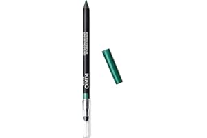 KIKO MILANO - Intense Colour Eye Pencil | Metallic Emerald 08 | Long Wear Waterproof Eyeliner | Hypoallergenic | Cruelty Free Makeup | Professional Makeup Eyeliner | Made in Italy