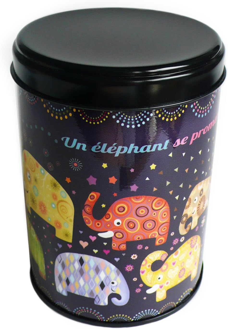 Kalam “Elephants" Tea Tin - Made in France