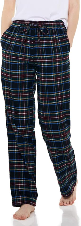 women's flannel pajama bottoms with pockets