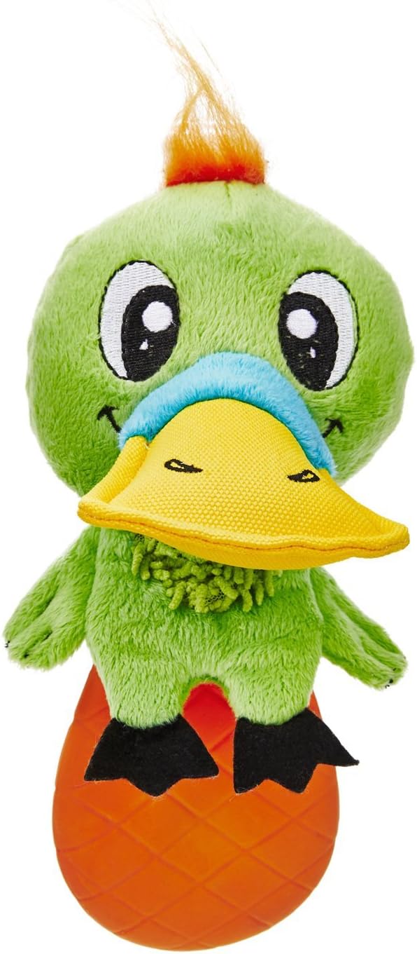 Leaps & Bounds Swampy Platypus Dog Toy, Medium Pet Supplies
