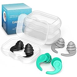 Swimming Ear Plugs for Adults,3 Pairs Waterproof
