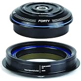 Cane Creek 40 Headset - ZS44/ZS56 Black | Cane Creek 40 Series Semi-Integrated Tapered Headset - ZS44/28.6 | ZS56/40, Lightweight Aluminum, Sealed Bearings