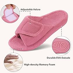 Litfun Women's Orthopedic Slippers with Arch