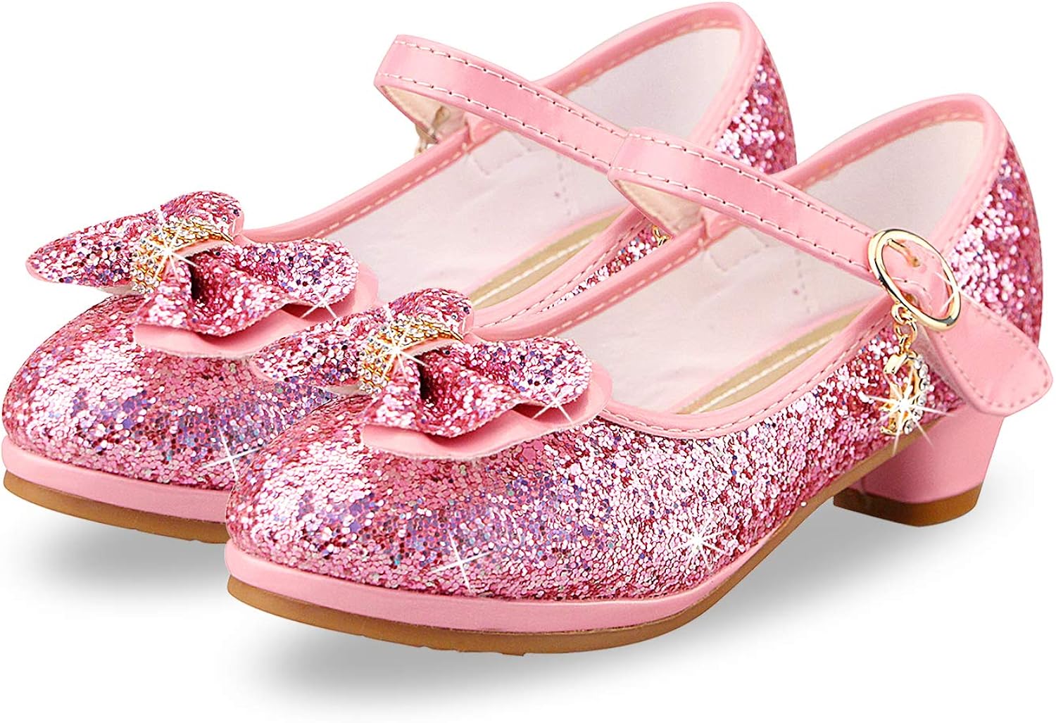 Scarpe Da Ballo Latino Con Paillettes SWDZM - Professionali Per Salsa, Tango, Eleganti E Confortevoli - Foto 5