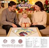 Airlab Wooden Jigsaw Puzzle Garden Animals 4 Pack for Toddlers Beech Wood view 7