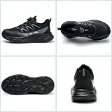 SOMIYAMI Safety Trainers Steel Toe Cap Shoes 9UK Black Lightweight Breathable view 3