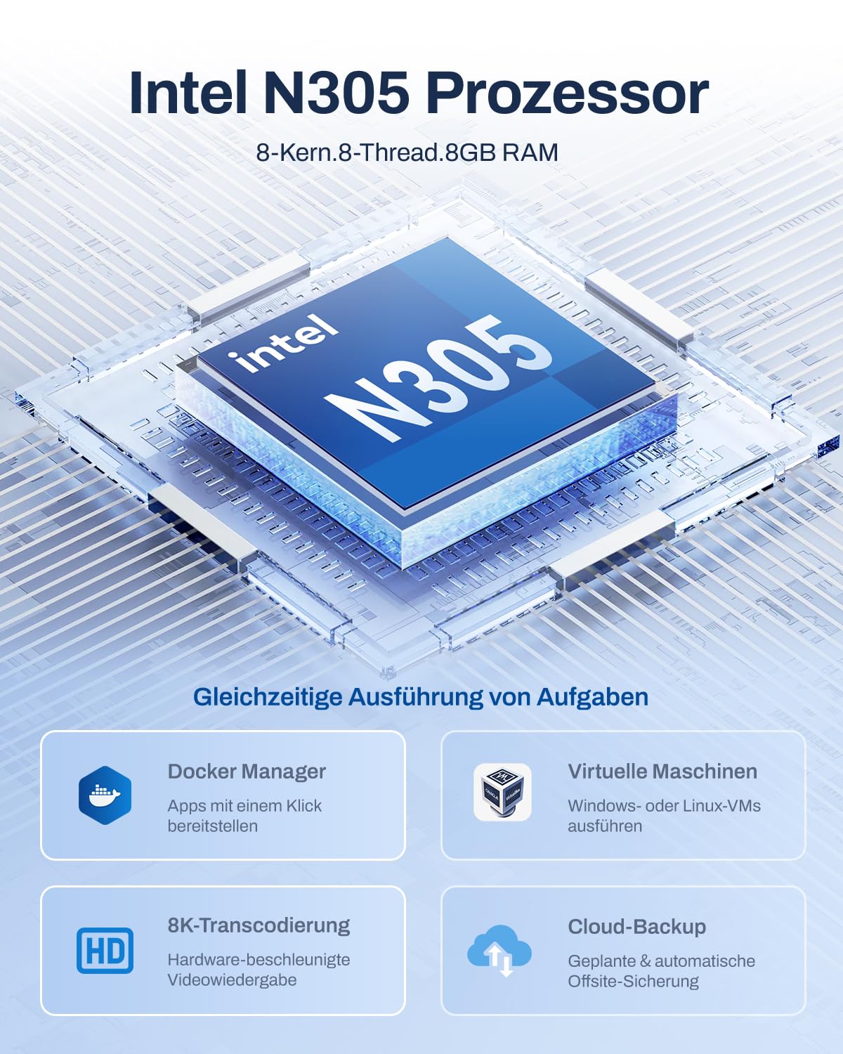 TERRAMASTER F4-425 Pro 4 Bay NAS Media Server(Diskless) 2