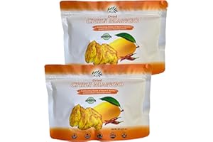 CHAVI Dried Chili Mango | 28 Oz | Pack of 2 x 14 Oz | No Added Sugars | Naturally Sweet | Healthy sinple Ingredients Superfood - Family Supersnacks | Unsulfured, Vegan, Non-GMO, Gluten-Free (PACK OF 2)