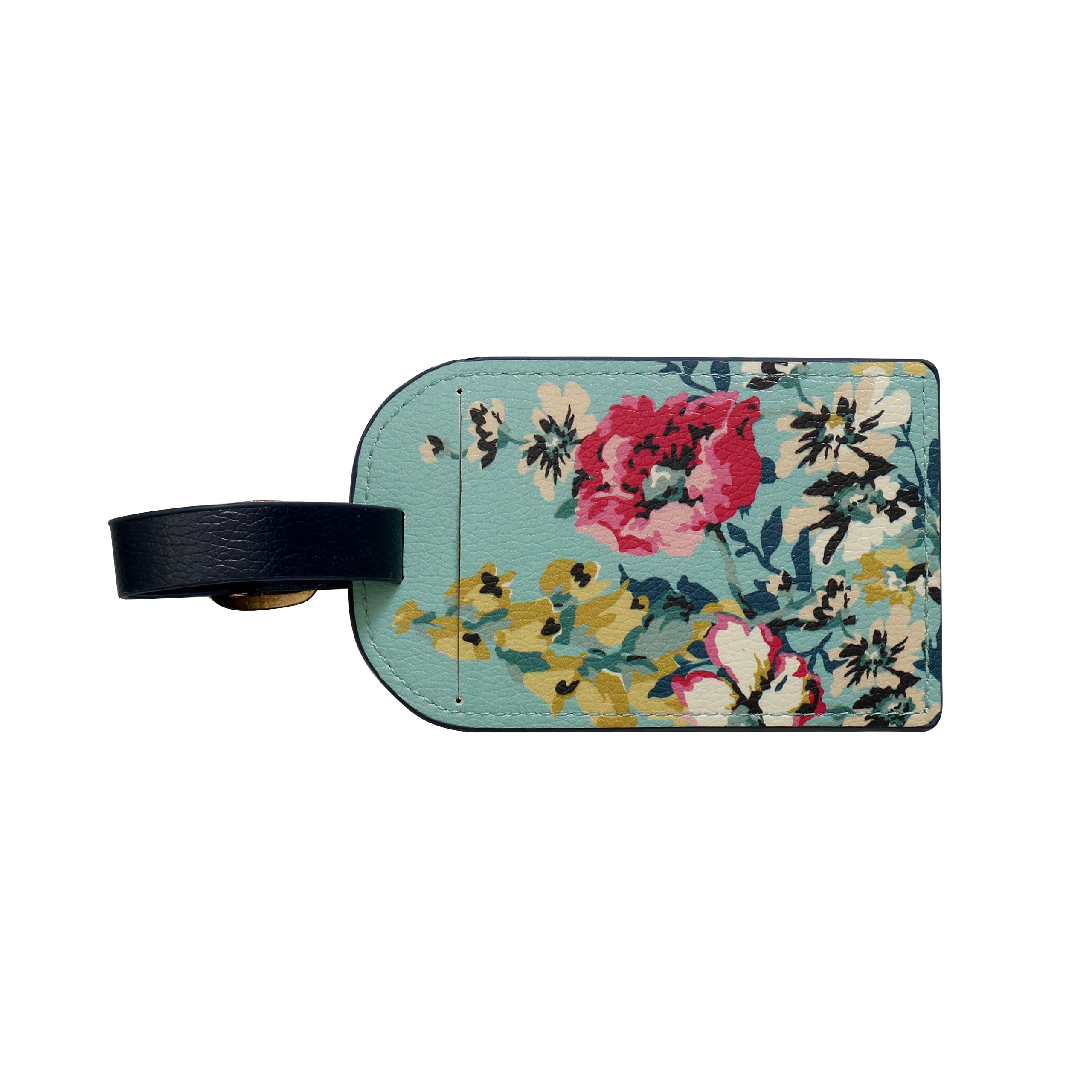 Joules Cambridge Floral Luggage Tag, Multicoloured