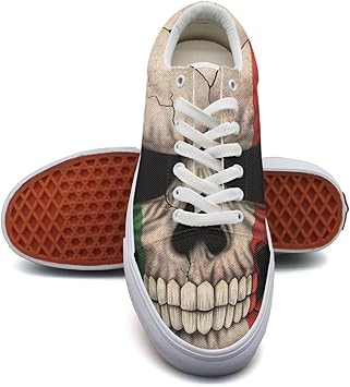 skull tennis shoes