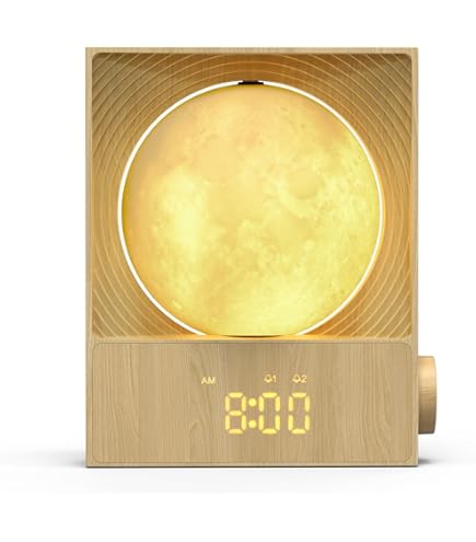 Amazon.com: Epochleno Sunrise Alarm Clock, 360-Degree Rotating
