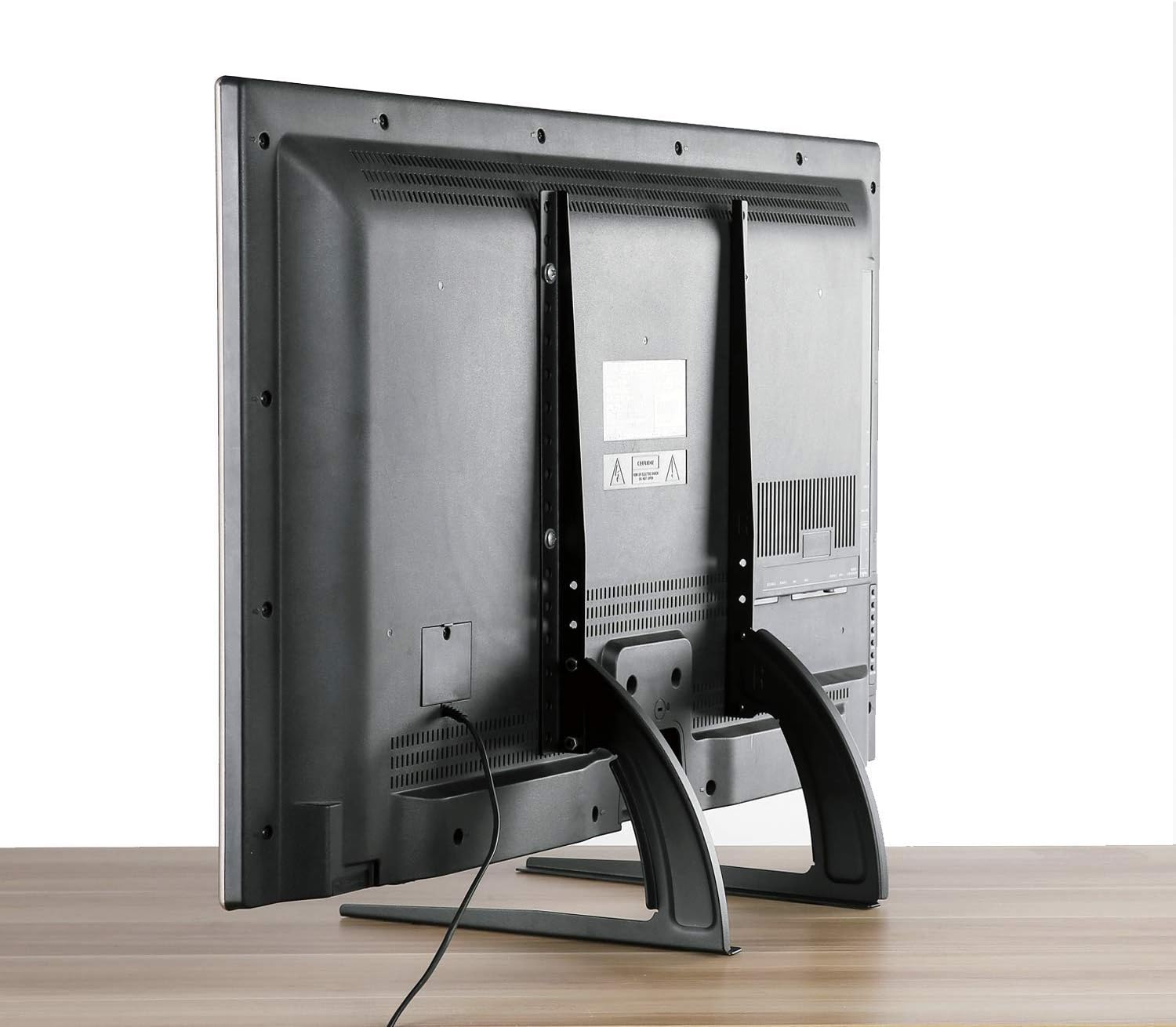 Rfiver Universal Table Top TV Stand Base with Height Adjustment fits Most 32" - 55" LCD LED Flat Screen TVs, Max VESA 800x400mm, Mount Holds up to 88lbs, Black: Furniture & Decor