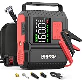 Car Jump Starter with Air Compressor, 9000A Peak 26800mah (Up to All Gas or 12.0L Diesel Engine, 50 Times) Portable160PSI Jump Starter 12V Auto Battery Jump Pack Quick Charge