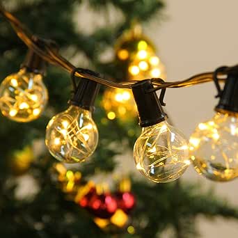 Cadena de Bombilla G40 – CroLED Guirnalda Luces Exterior Cadena de Luz