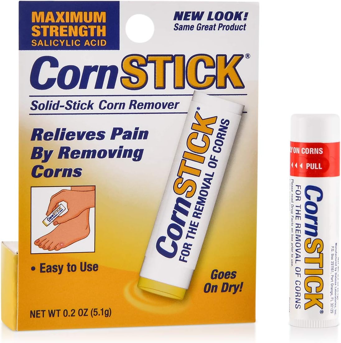 corn stick for feet