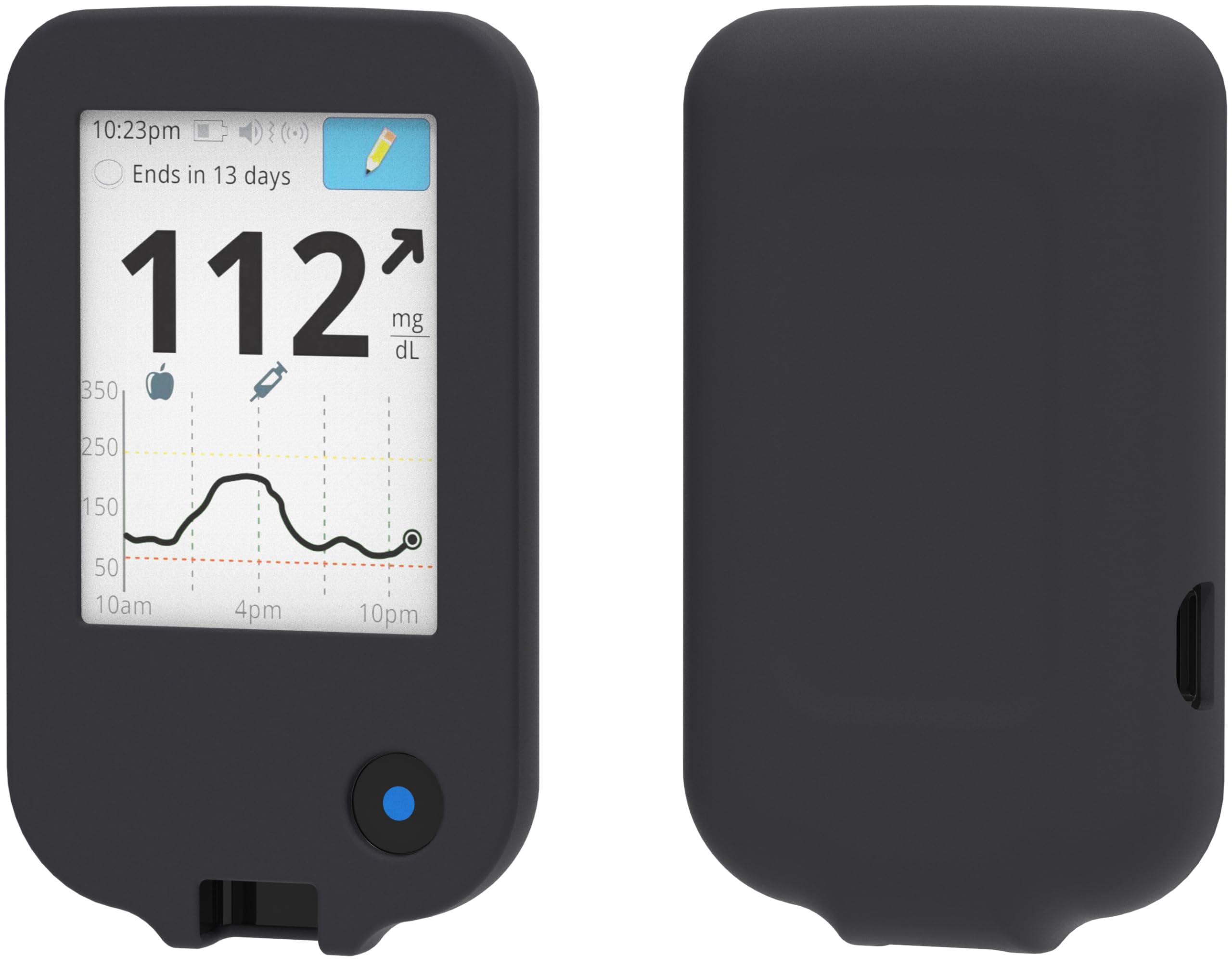 foto-kontor Case for Abbott Freestyle Libre 1 Silicone Cover black