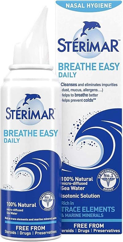 Sterimar Allergies and Sinusitis Nasal Spray 100ml Pack of 3 UINCLU