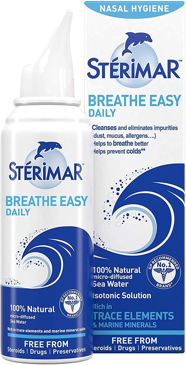 Sterimar Allergies and Sinusitis Nasal Spray 100ml Pack of 3 UINCLU