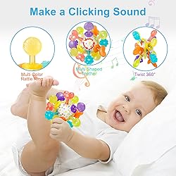 Baby Montessori Sensory Toys for 0-6 6-12
