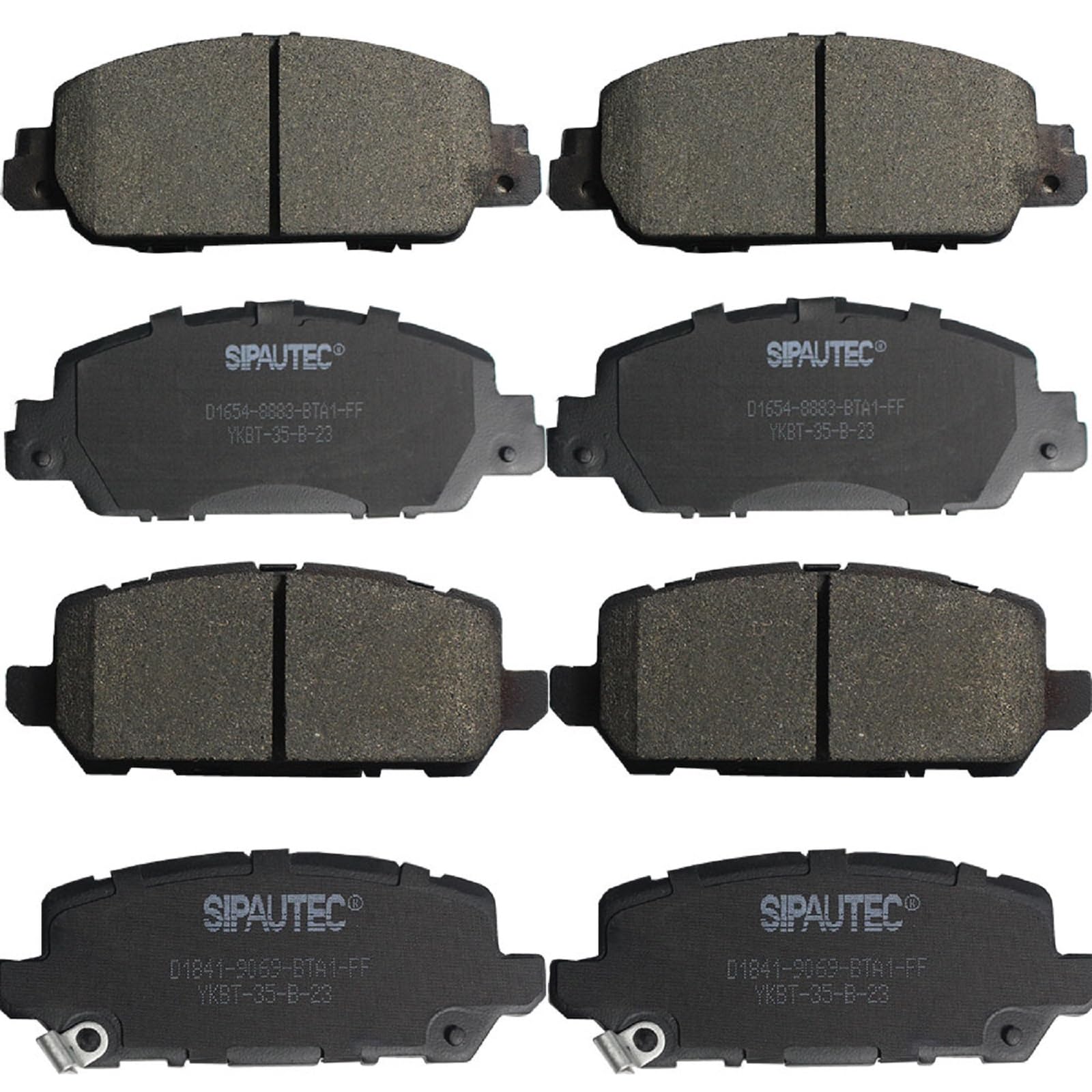 SIPAUTEC-Front & Rear Carbon Fiber Ceramic Brake